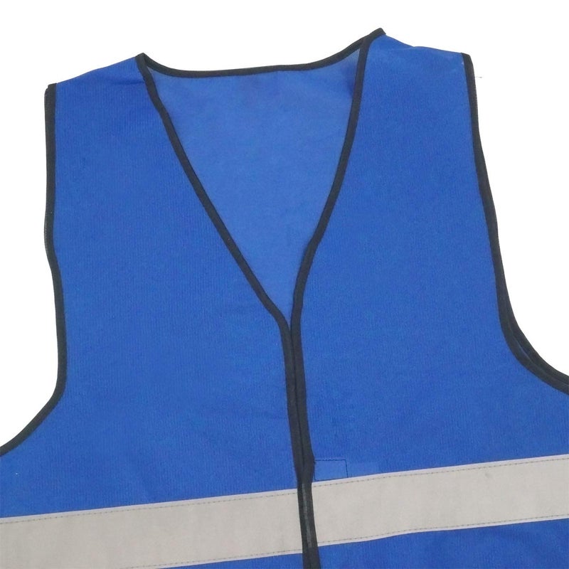 AIEOE 10 Pack High Visibility Vest for Adults Reflective Tape Bright Color Safety Vest Hi-Vis for Mens Womens - Image 2